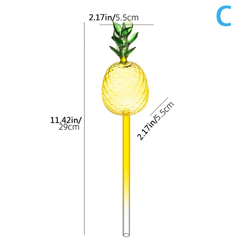 Cactus ou Ananas Champignon Arroseurs Autonomes en Verre