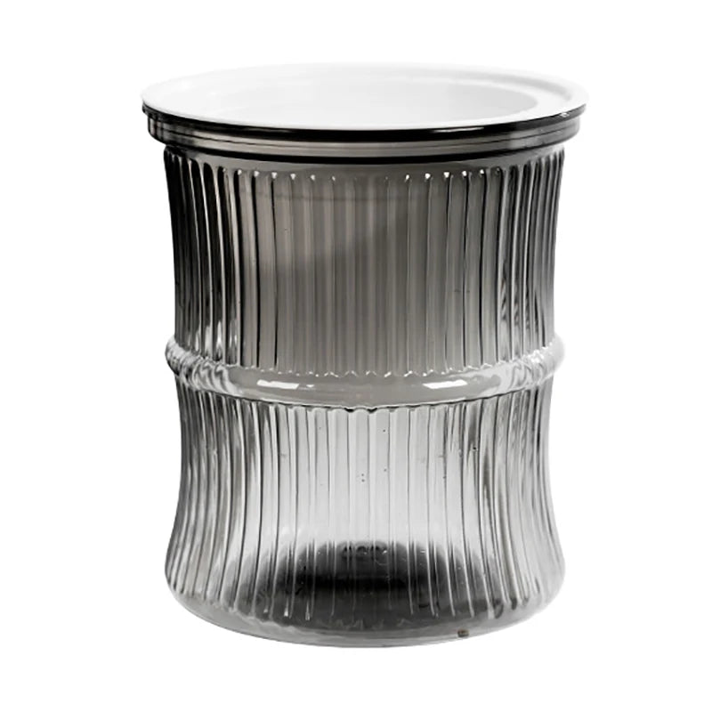 Mini pot auto-arrosant transparents colorés