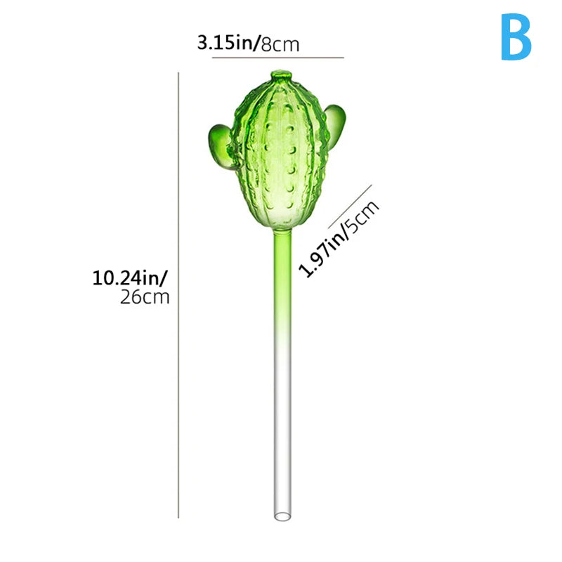 Cactus ou Ananas Champignon Arroseurs Autonomes en Verre